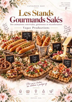 Catalogue Stands Gourmands Salés Vegas Productions