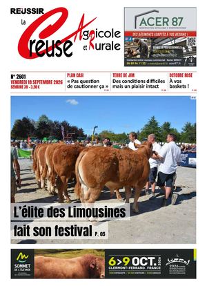 Creuse agricole n°2601