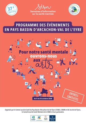 Semaines d'informations sur la santé mentale en pays bassin d'Arcachon et Val de l'Eyre