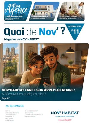 NOV'HABITAT - MAGAZINE QUOI DE NOV #11