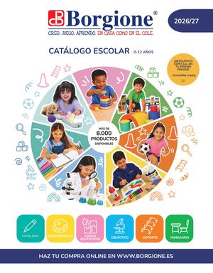 Catálogo Material Escolar 0-12 años 2026/2027