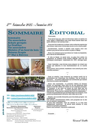 101 Bulletin 3eme Trimestre 2025