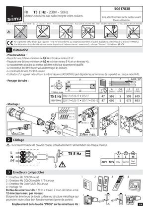 Notice Moteur Simu T5 Ehz