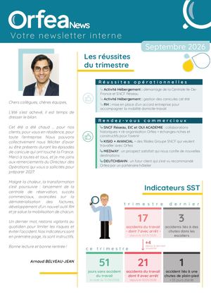 News Orfea Septembre 2026