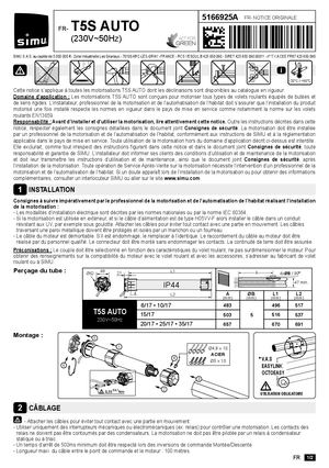 Notice Moteur Simu T5 Auto