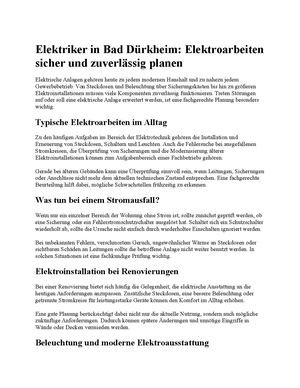 Elektriker