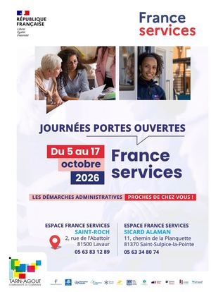France Services - Programme des JPO 2026