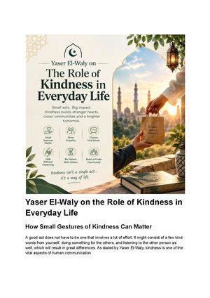 Yaser El-Waly on Understanding Others Through Empathy