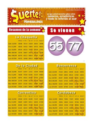 Suerte Nro8595 2026 09 15