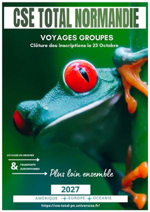 Voyages We 2027 Démat 17 09 2026
