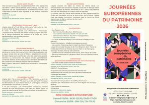 Journées Européennes du Patrimoine 2026
