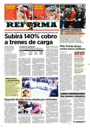 Primeras planas jueves 17092026 Sociedad Noticias