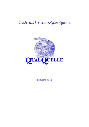 Catálogo Qual Quelle Octubre 2026