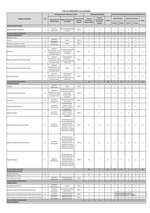 DEL 119 2026 - Annexe - TABLEAU DES EFFECTIFS