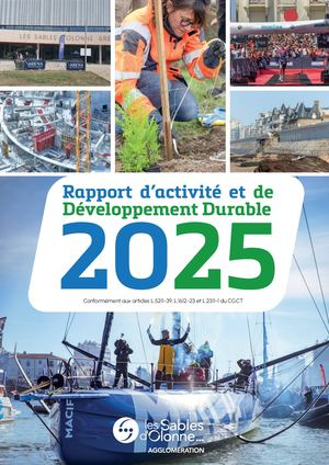 Rapport d'activite et Développement Durable 2025 - Agglo des Sables d'Olonne