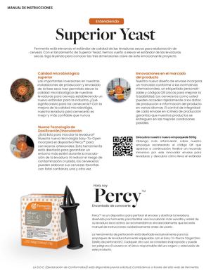 Percy™ Instructions - Spanish