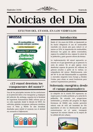 Efectos del Etanol en los Vehiculos