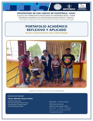 Portafolio Academico Reflexivo Y Aplicado Teorías Constructivistas Para El Aprendizaje De Los Niños En La En La Primera Infancia Y Preprimaria
