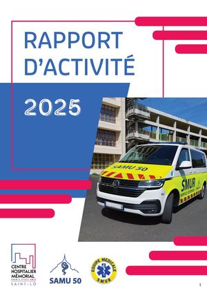Rapport Activité SAMU 2025