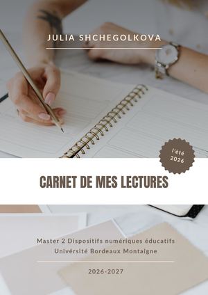 Carnet De Mes Lecture D'été 2026