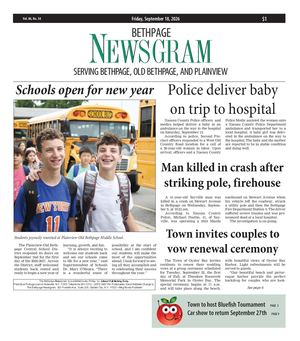 Bethpage Newsgram (9/18/26)