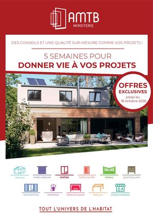 Offre exceptionnelles jusqu'au 18 octobre 2026