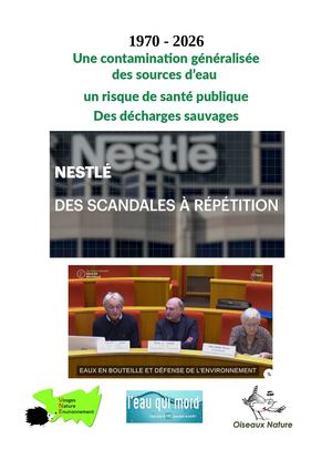 Nestlé - Waters Histoire d'un scandale sanitaire