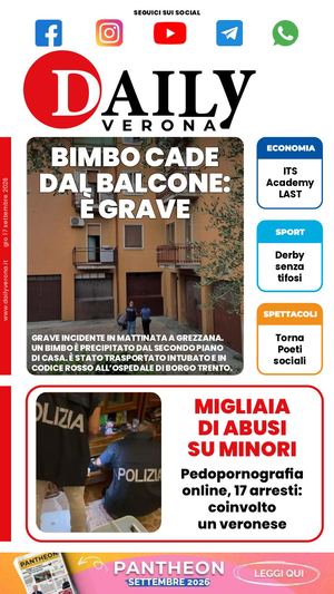 Daily Verona 17 Settembre 2026