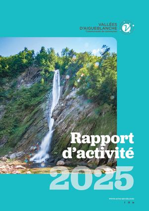Vallées d'Aigueblanche - CCVA - Rapport d'Activité 2025