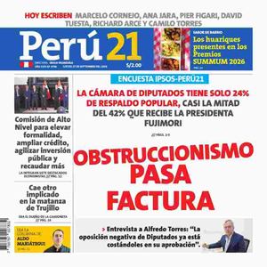 2026 09 17 Diario Peru21