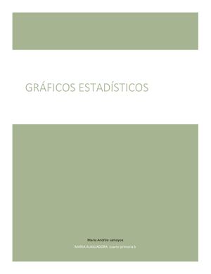 Gráficos Cuarto Primaria B Maria Samayoa