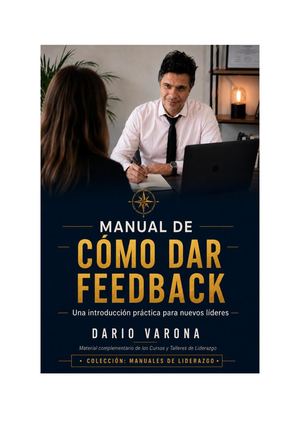 Manual De Como Dar Feedback