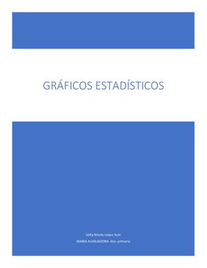 4to Primaria Gráficos Sofia Nicole