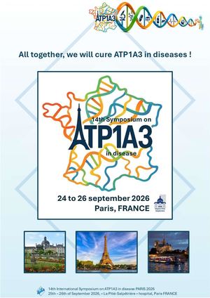 14th International Symposium on ATP1A3 in disease