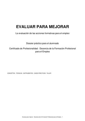 Dossier Evaluacion Docencia Fpe Calameo