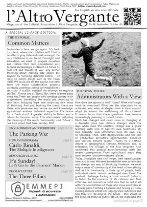 l'Altro Vergante No 14 September October 2026 eng