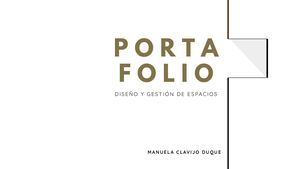Portafolio Manuela Clavijo