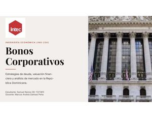 Bonos Corporativos