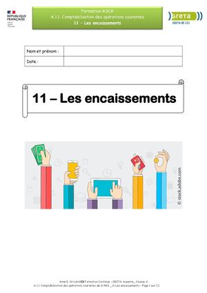 Encaissements