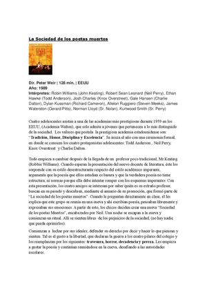 Sociedad Poetas Muertos