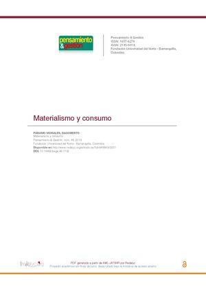Materialismo