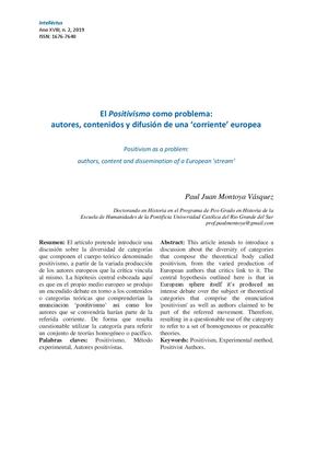 Dialnet El Positivismo Como Problema 9145325 (1)