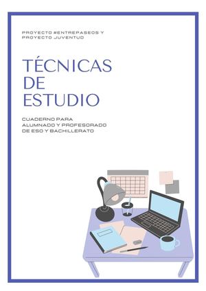 Cuaderno De Técnicas De Estudio Alganda 1