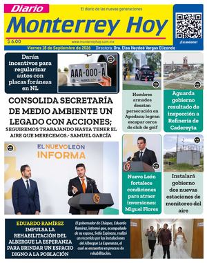 Monterrey Hoy 18 De Septiembre 2026 Ok