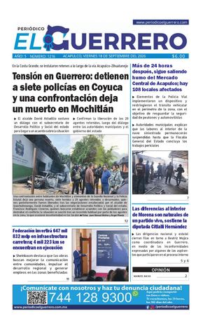Viernes 18 de septiembre del 2026