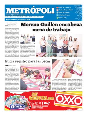Metropoli Viernes 18 De Septiembre 2026