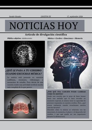 Artículo de divulgación científica - Sander Rosales 2023356 3E