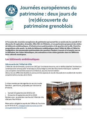 Journees Du Patrimoine 2026