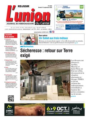 L'union Du Cantal N° 3918