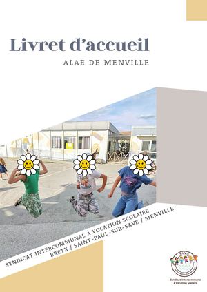 Livret D'accueil Menville (1)